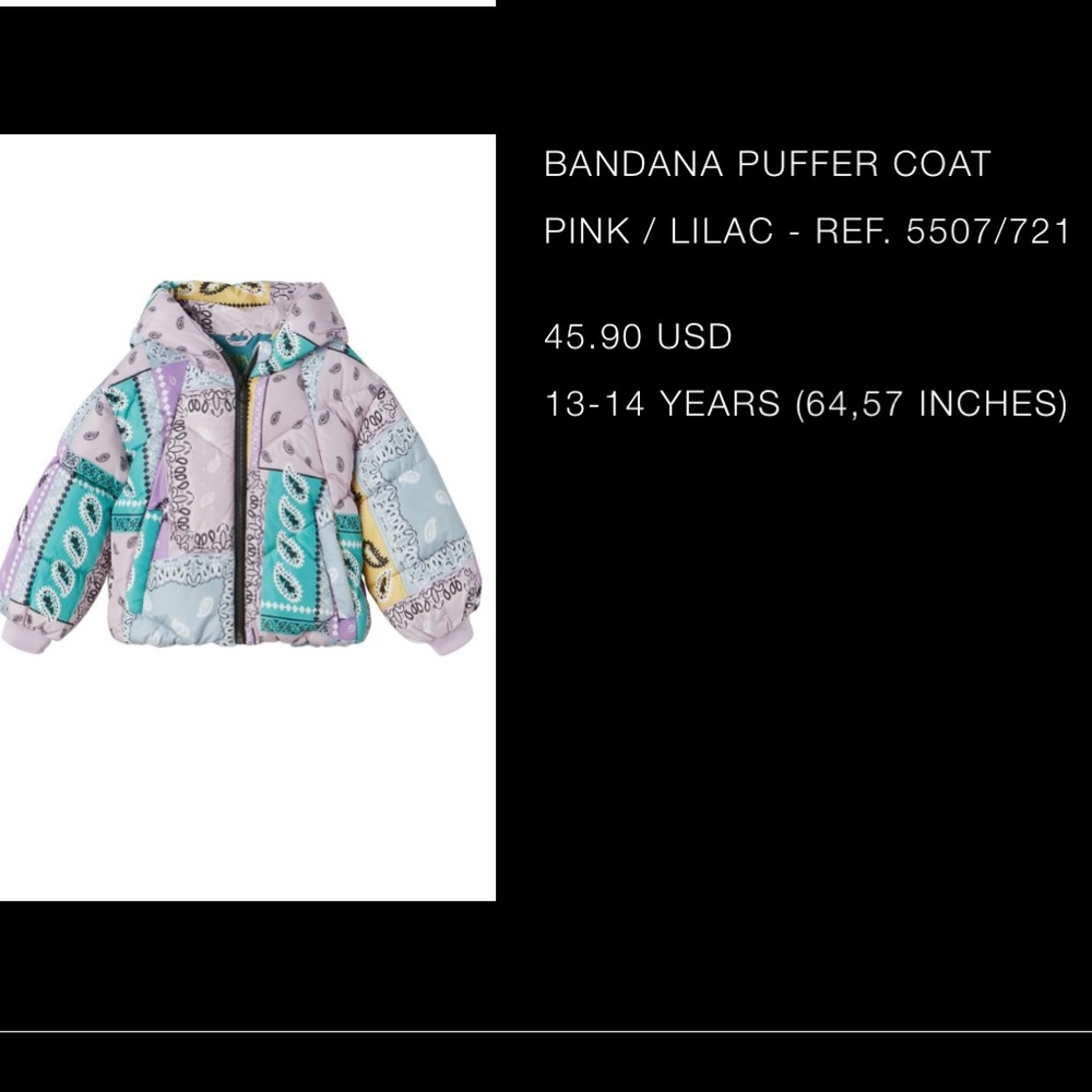 Zara Girl's Coat